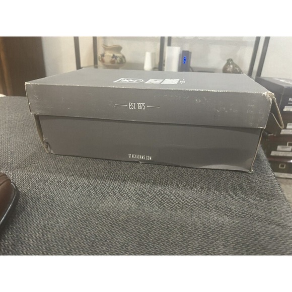 Stacy Adams Corrado Cognac Bike Toe Lace Up Oxford Style Shoes Men’s Size 11 M - Picture 16 of 16